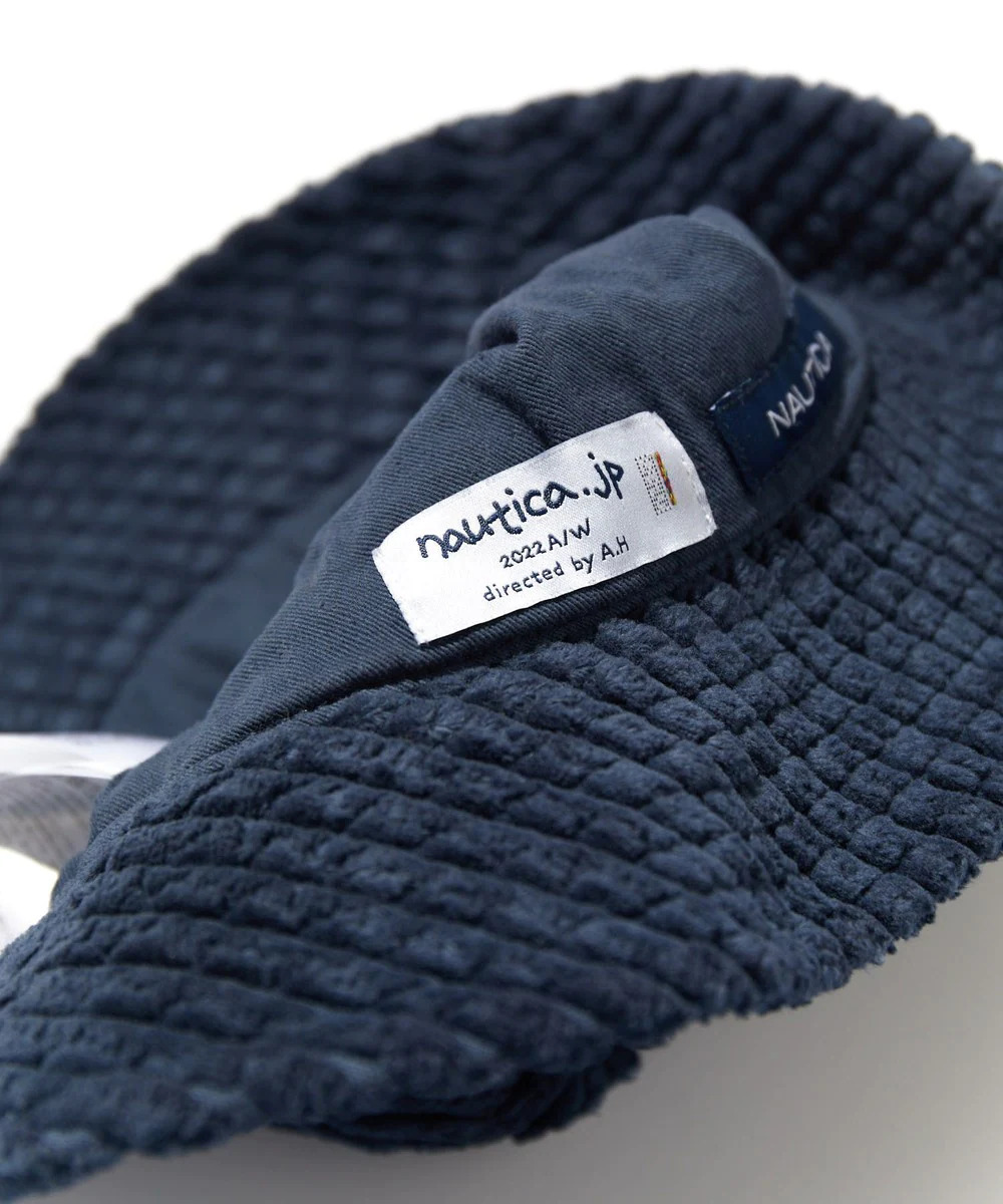 NAUTICAファッションディレクターの長谷川昭雄氏のディレクションでリスタート「NAUTICA/ノーティカ」 “Corduroy Bucket Hat 2.0”