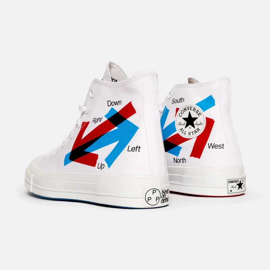 海外 11/10 発売！Patta x Experimental Jetset CONVERSE Chuck 70 “White/Fiery Red/Diva Blue” (パタ コンバース チャック 70)