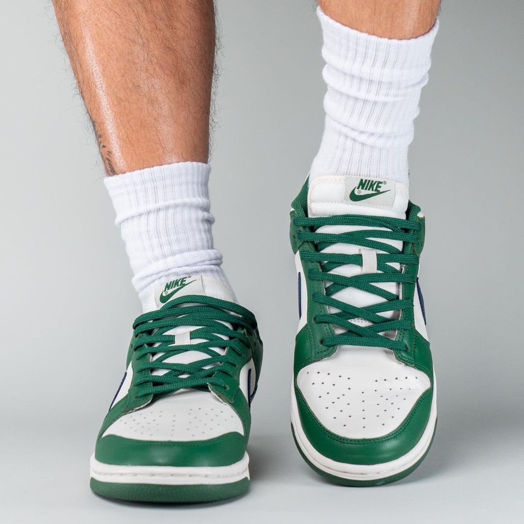 【国内 4/20 発売】ナイキ ウィメンズ ダンク ロー レトロ “ゴージグリーン/ミッドナイトネイビー” (NIKE WMNS DUNK LOW RETRO “Gorge Green/Midnight Navy”) [DD1503-300]