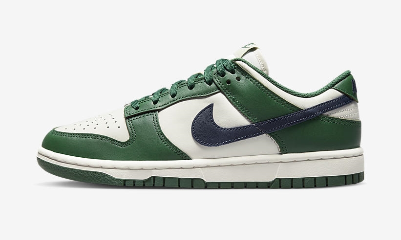 【国内 4/20 発売】ナイキ ウィメンズ ダンク ロー レトロ “ゴージグリーン/ミッドナイトネイビー” (NIKE WMNS DUNK LOW RETRO “Gorge Green/Midnight Navy”) [DD1503-300]