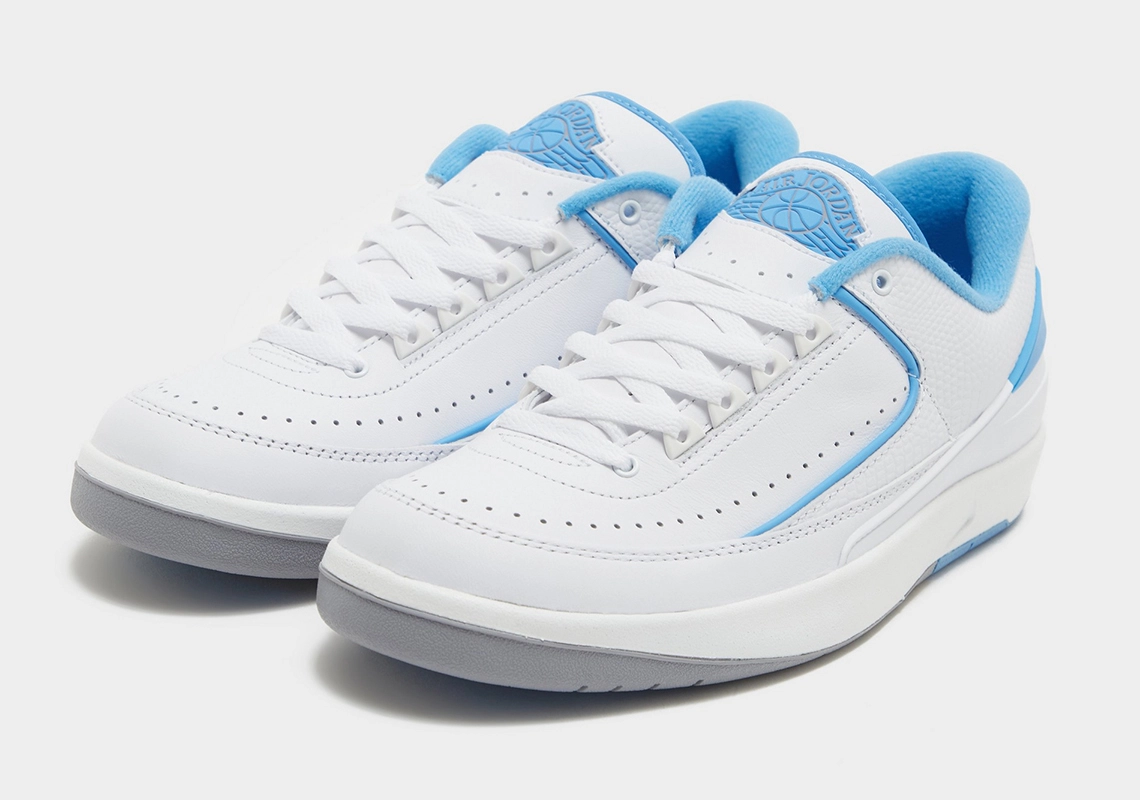 【国内 7/8 発売予定】ナイキ エア ジョーダン 2 レトロ ロー “ホワイト/ユニバーシティブルー” (NIKE AIR JORDAN 2 RETRO LOW “White/University Blue”) [DV9956-104/FJ6869-104]