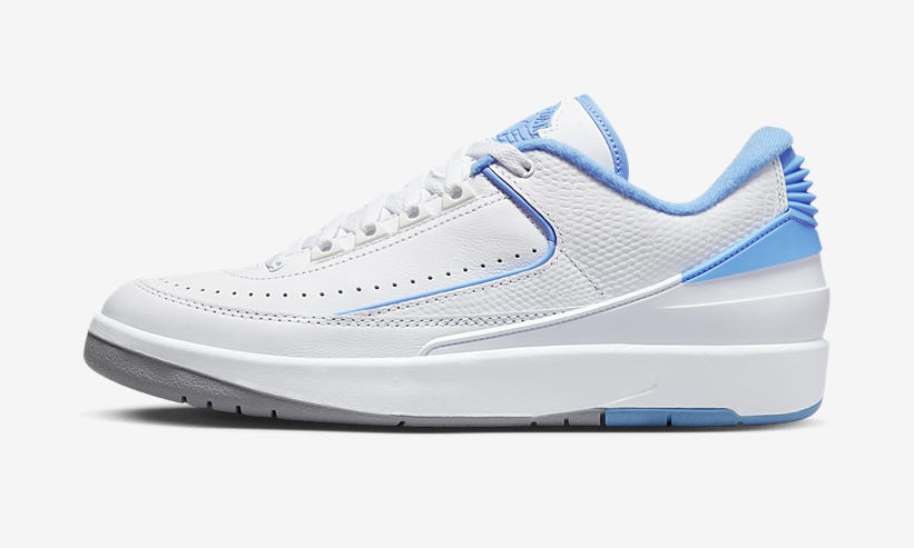 【国内 7/8 発売予定】ナイキ エア ジョーダン 2 レトロ ロー “ホワイト/ユニバーシティブルー” (NIKE AIR JORDAN 2 RETRO LOW “White/University Blue”) [DV9956-104/FJ6869-104]