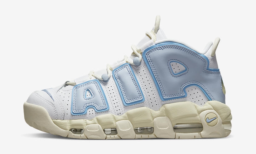 2022年 発売予定！ナイキ エア モア アップテンポ “ホワイト/ブルー/セイル” (NIKE AIR MORE UPTEMPO “White/Blue/Sail”) [FD9869-100]