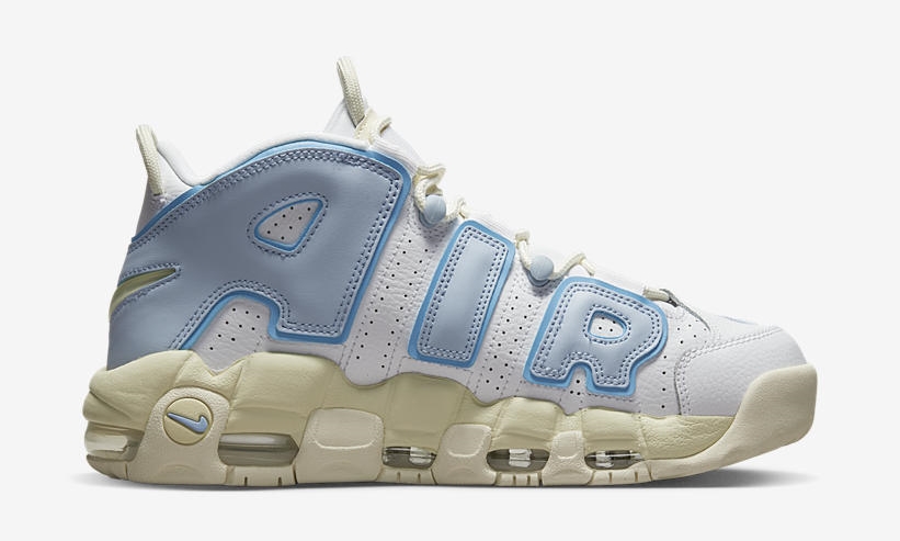 2022年 発売予定！ナイキ エア モア アップテンポ “ホワイト/ブルー/セイル” (NIKE AIR MORE UPTEMPO “White/Blue/Sail”) [FD9869-100]