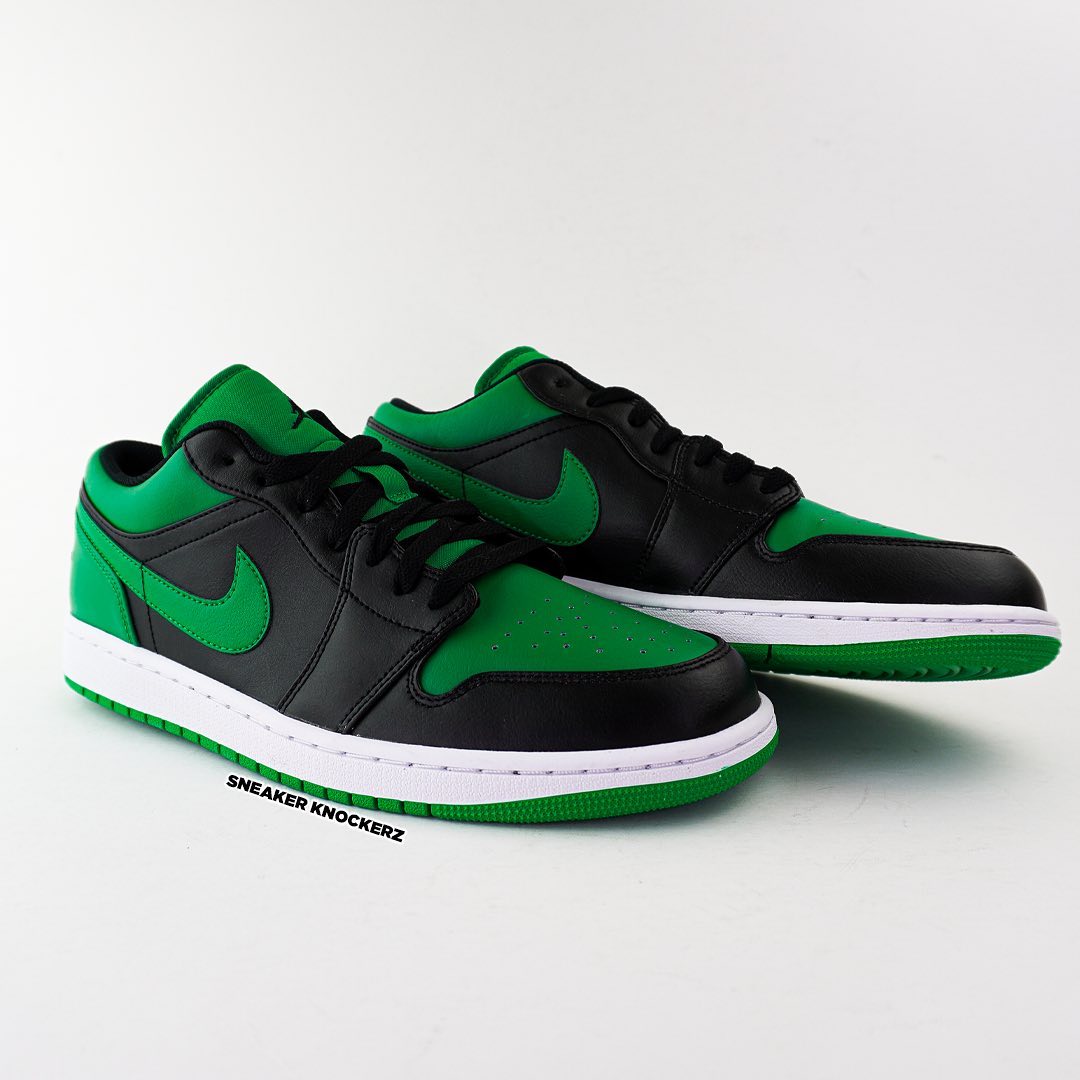 【国内 4/15 発売】ナイキ エア ジョーダン 1 ロー “パイングリーン/ブラック” (NIKE AIR JORDAN 1 LOW “Pine Green/Black”) [553558-065]