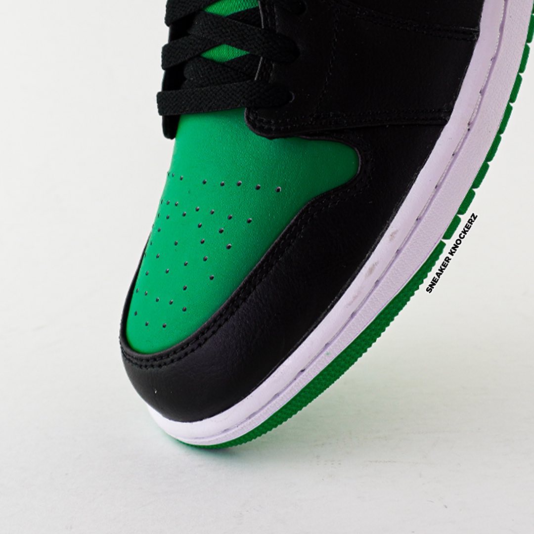 【国内 4/15 発売】ナイキ エア ジョーダン 1 ロー “パイングリーン/ブラック” (NIKE AIR JORDAN 1 LOW “Pine Green/Black”) [553558-065]