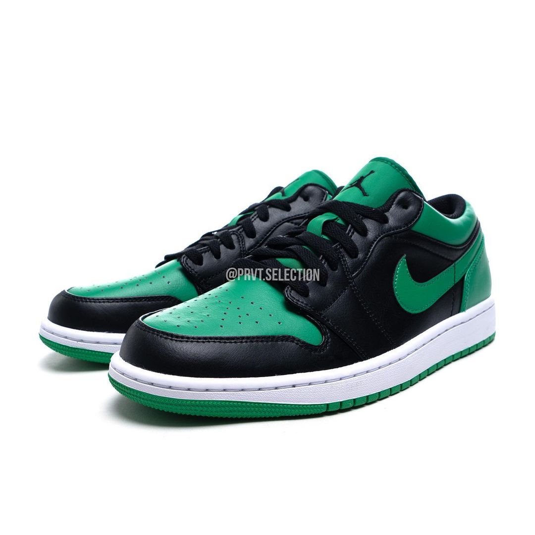 【国内 4/15 発売】ナイキ エア ジョーダン 1 ロー “パイングリーン/ブラック” (NIKE AIR JORDAN 1 LOW “Pine Green/Black”) [553558-065]