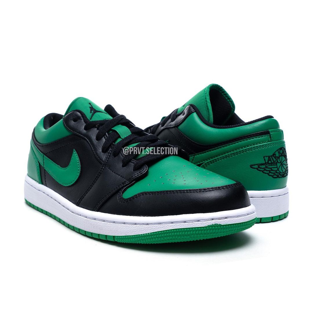 【国内 4/15 発売】ナイキ エア ジョーダン 1 ロー “パイングリーン/ブラック” (NIKE AIR JORDAN 1 LOW “Pine Green/Black”) [553558-065]