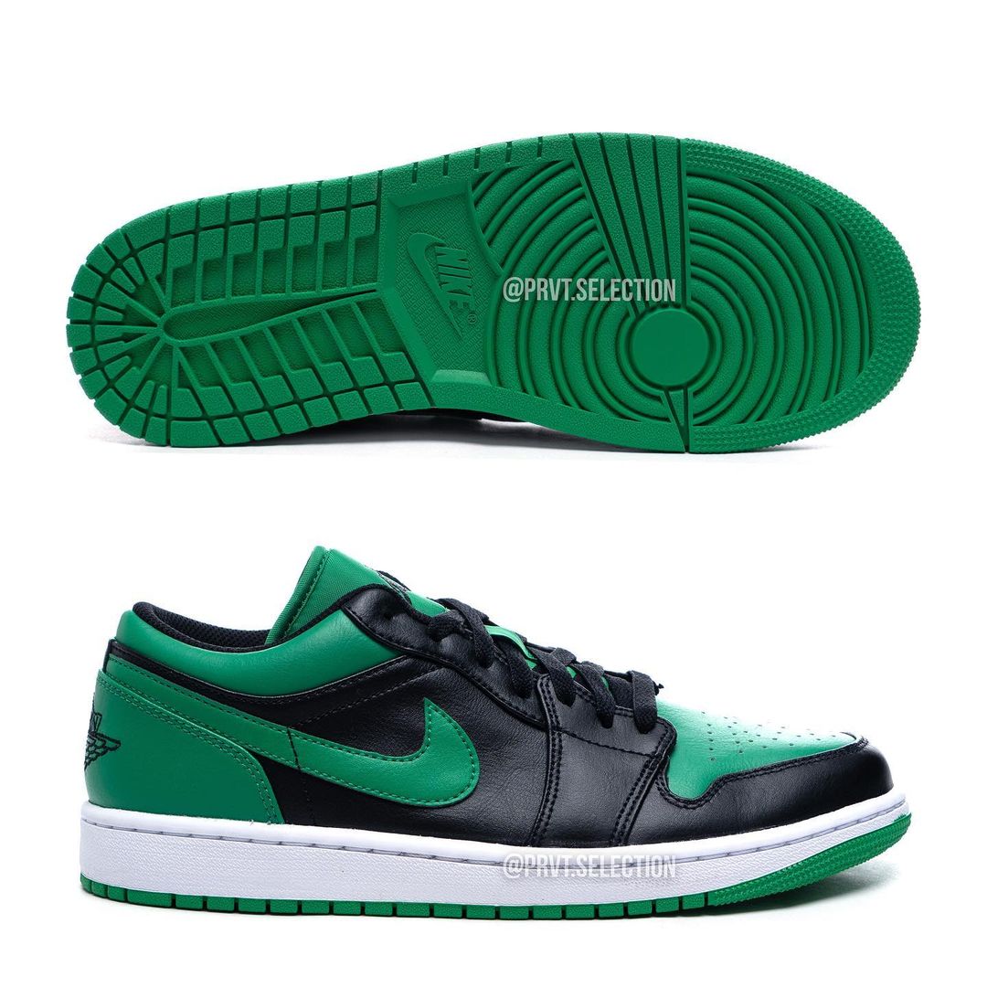 【国内 4/15 発売】ナイキ エア ジョーダン 1 ロー “パイングリーン/ブラック” (NIKE AIR JORDAN 1 LOW “Pine Green/Black”) [553558-065]