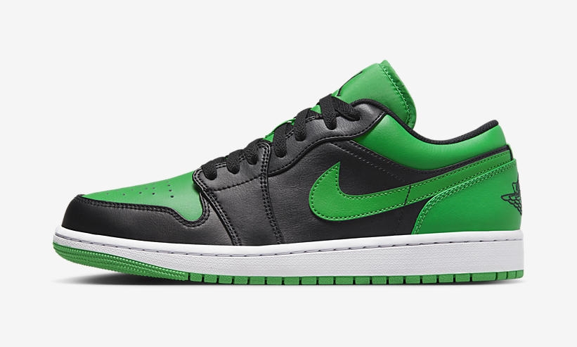 【国内 4/15 発売】ナイキ エア ジョーダン 1 ロー “パイングリーン/ブラック” (NIKE AIR JORDAN 1 LOW “Pine Green/Black”) [553558-065]