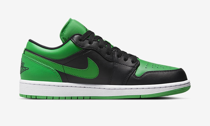 【国内 4/15 発売】ナイキ エア ジョーダン 1 ロー “パイングリーン/ブラック” (NIKE AIR JORDAN 1 LOW “Pine Green/Black”) [553558-065]