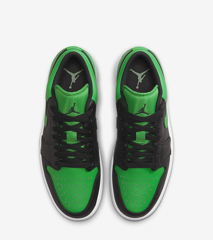 【国内 4/15 発売】ナイキ エア ジョーダン 1 ロー “パイングリーン/ブラック” (NIKE AIR JORDAN 1 LOW “Pine Green/Black”) [553558-065]