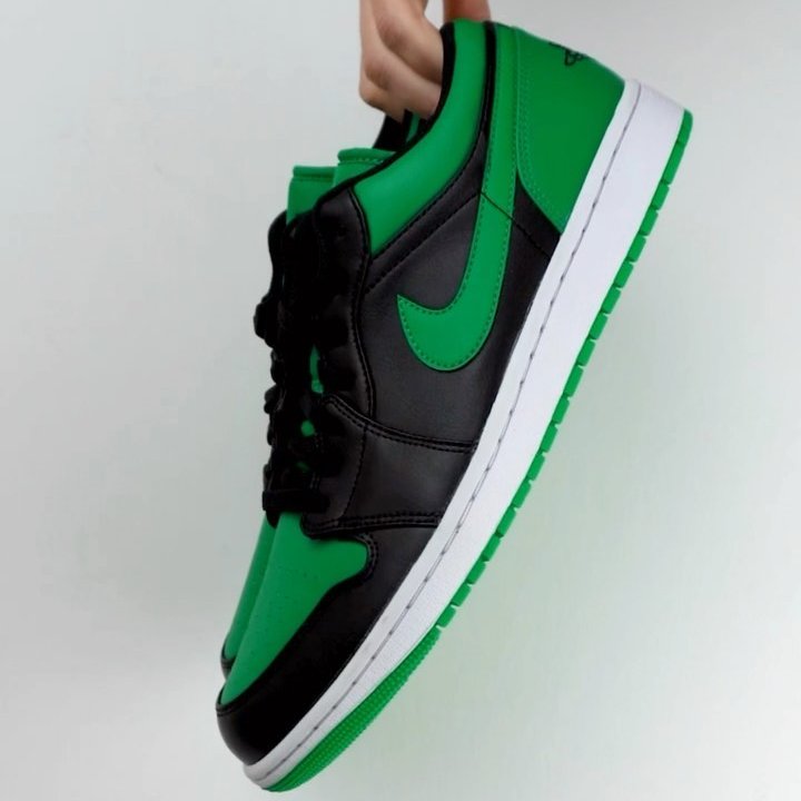 【国内 4/15 発売】ナイキ エア ジョーダン 1 ロー “パイングリーン/ブラック” (NIKE AIR JORDAN 1 LOW “Pine Green/Black”) [553558-065]