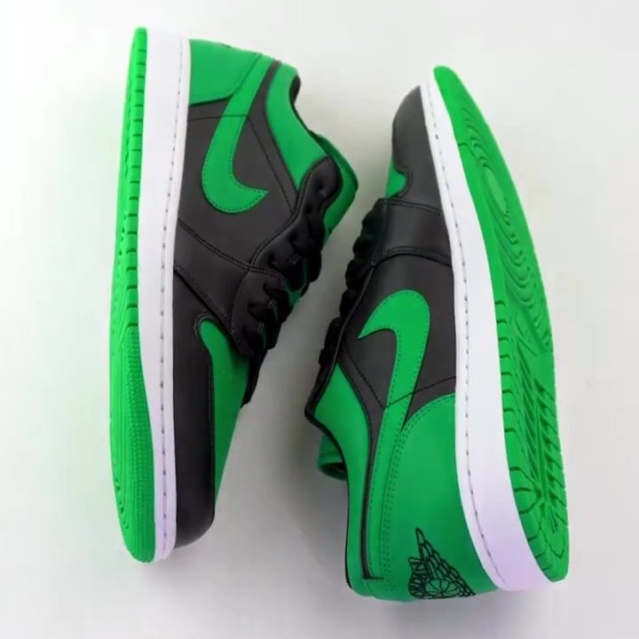 【国内 4/15 発売】ナイキ エア ジョーダン 1 ロー “パイングリーン/ブラック” (NIKE AIR JORDAN 1 LOW “Pine Green/Black”) [553558-065]