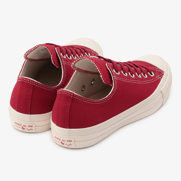 【国内 11/8 発売】オールスター 100のカラーアレンジモデル CONVERSE ALL STAR 100 CRIMSONRED OX/HI (コンバース オールスター 100 クリムゾンレッド)