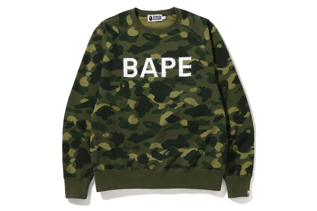 A BATHING APE COLOR CAMO COLLECTIONにて”グリーン”が復刻 (ア ベイシング エイプ)