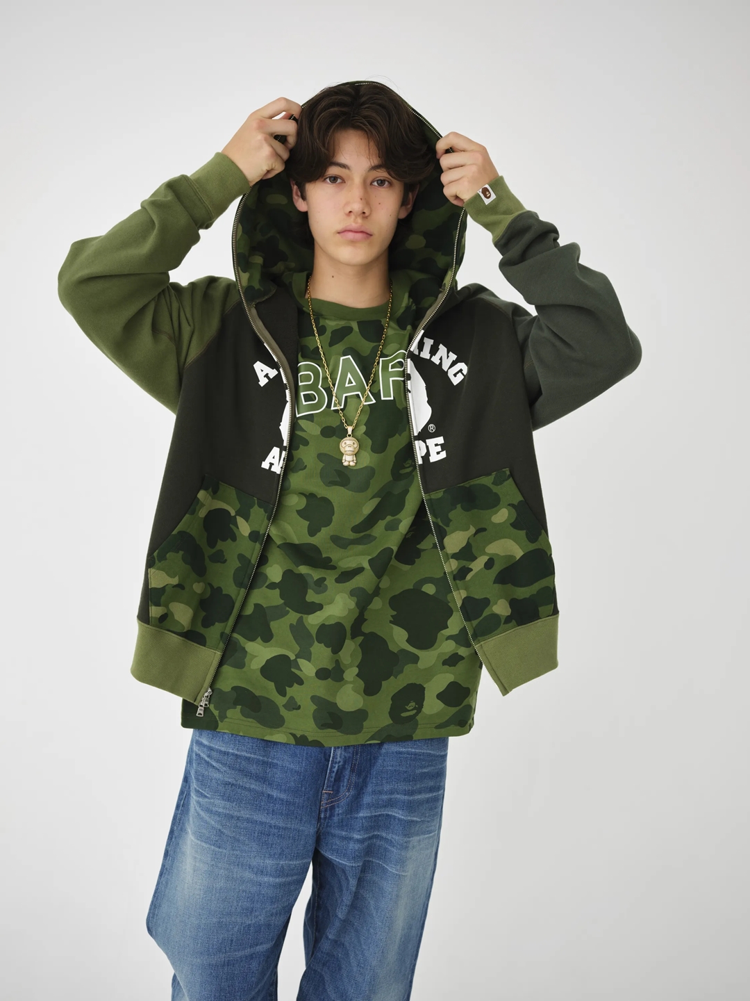 A BATHING APE COLOR CAMO COLLECTIONにて”グリーン”が復刻 (ア ベイシング エイプ)