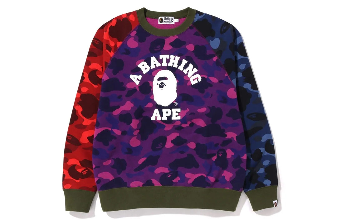 A BATHING APE COLOR CAMO COLLECTIONにて”グリーン”が復刻 (ア ベイシング エイプ)