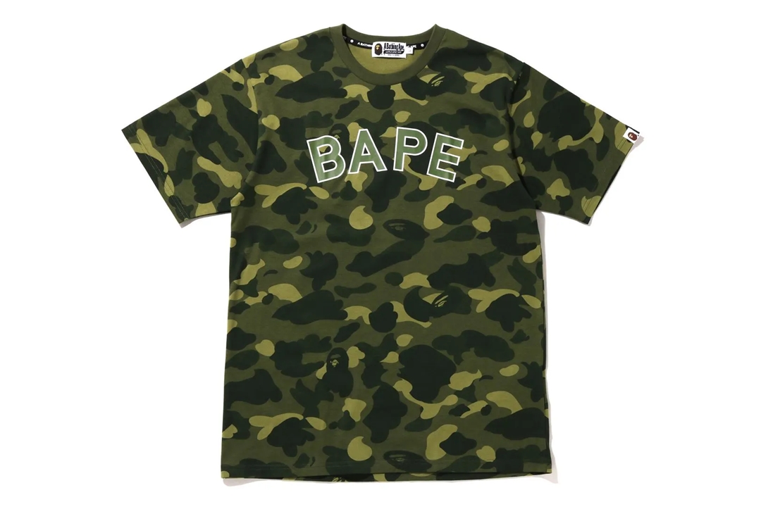 A BATHING APE COLOR CAMO COLLECTIONにて”グリーン”が復刻 (ア ベイシング エイプ)