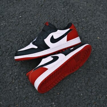 2023年 7/28 発売予定！ナイキ エア ジョーダン 1 ロー OG "ブラックトゥ" (NIKE AIR JORDAN 1 LOW OG "Black Toe/White/Black/Red”) [CZ0790-106]