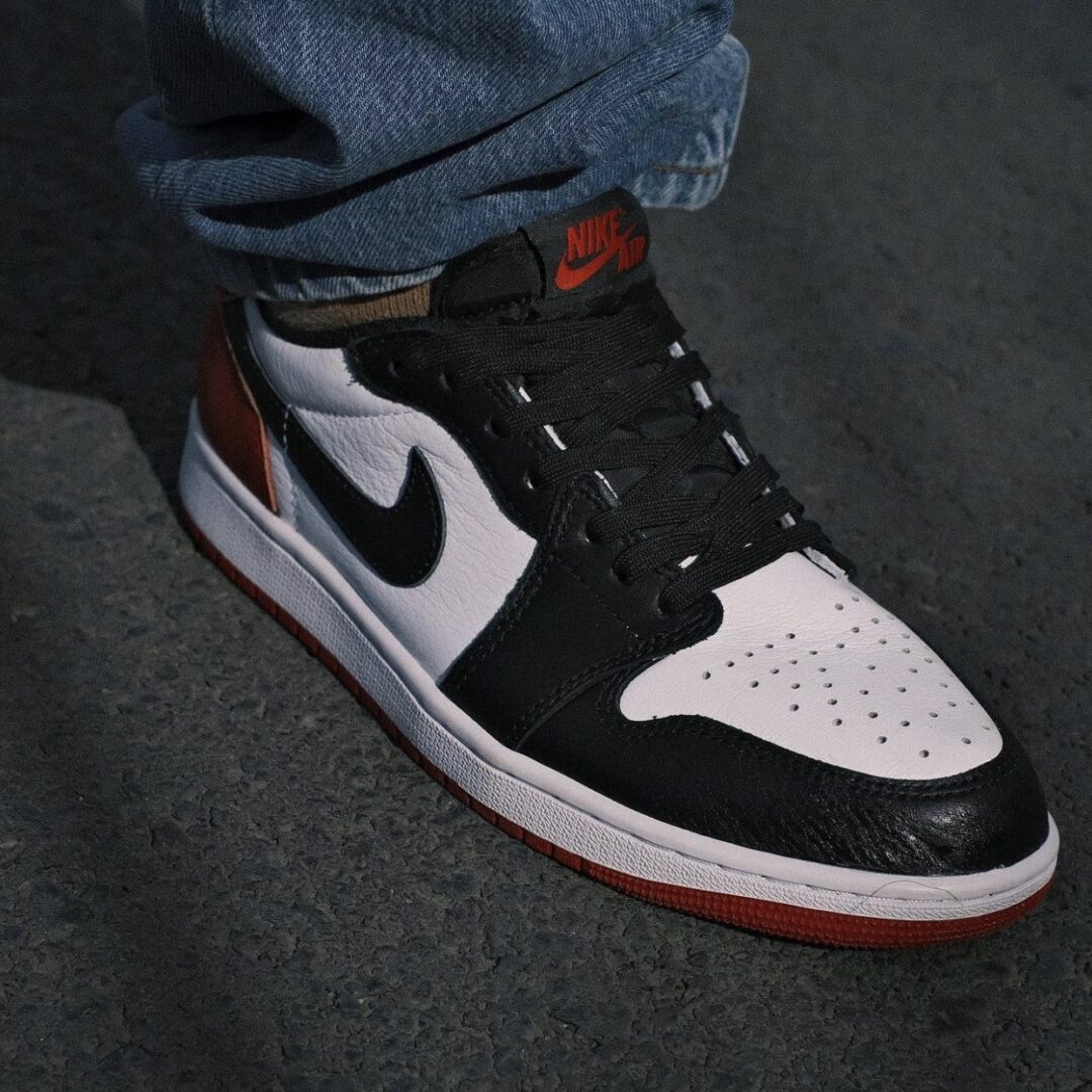 【国内 7/28 発売予定】ナイキ エア ジョーダン 1 ロー OG “ブラックトゥ” (NIKE AIR JORDAN 1 LOW OG “Black Toe/White/Black/Red”) [CZ0790-106]