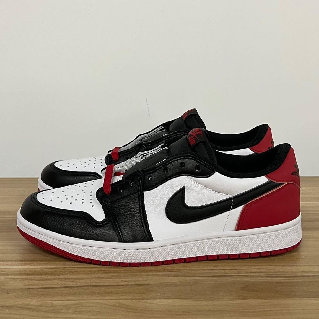 【国内 7/28 発売予定】ナイキ エア ジョーダン 1 ロー OG “ブラックトゥ” (NIKE AIR JORDAN 1 LOW OG “Black Toe/White/Black/Red”) [CZ0790-106]