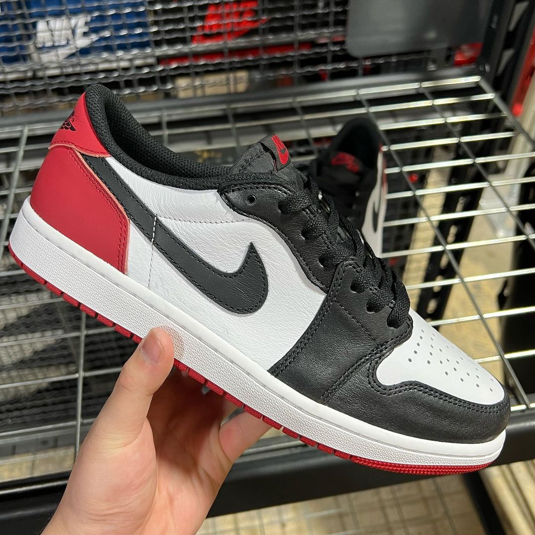 【国内 7/28 発売予定】ナイキ エア ジョーダン 1 ロー OG “ブラックトゥ” (NIKE AIR JORDAN 1 LOW OG “Black Toe/White/Black/Red”) [CZ0790-106]