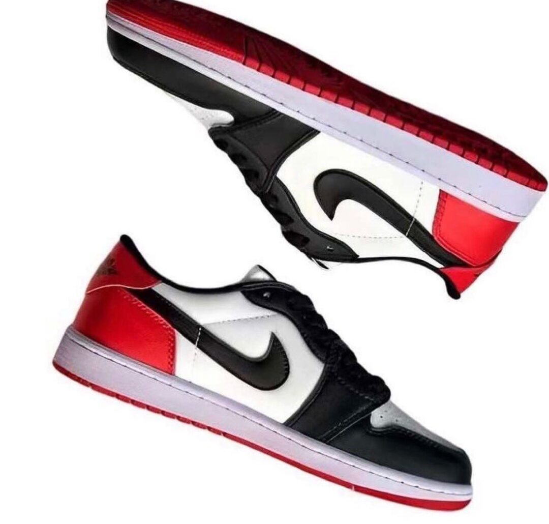 【国内 7/28 発売予定】ナイキ エア ジョーダン 1 ロー OG “ブラックトゥ” (NIKE AIR JORDAN 1 LOW OG “Black Toe/White/Black/Red”) [CZ0790-106]