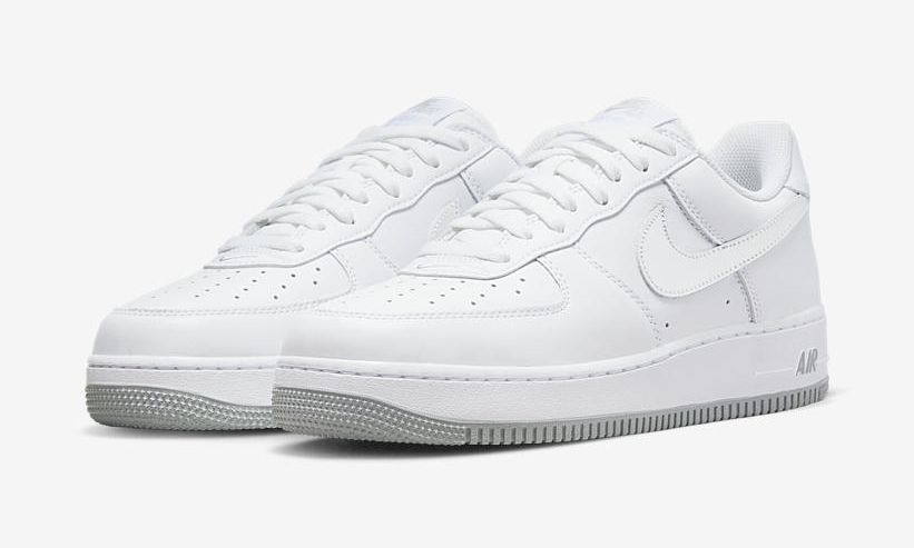 【国内 12/3 発売予定】ナイキ エア フォース 1 ロー “カラー オブ ザ マンス/ホワイト/メタリックシルバー” (NIKE AIR FORCE 1 LOW “Color of the Month/White/Metallic Silver”) [DZ6755-100]