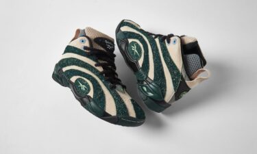 【国内 12/1 発売】BRAIN DEAD × REEBOK SHAQNOSIS “Soft Ecru, Black & Forest” (ブレインデッド リーボック シャックノーシス) [GX9600]