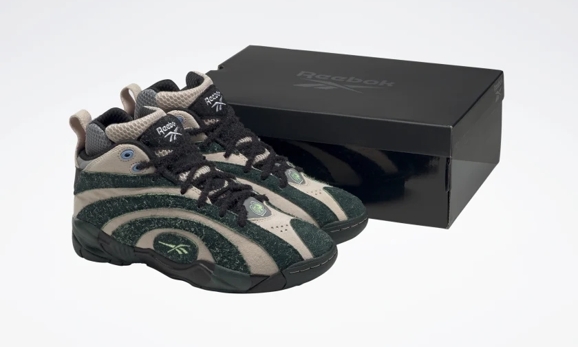 【国内 12/1 発売】BRAIN DEAD × REEBOK SHAQNOSIS “Soft Ecru, Black & Forest” (ブレインデッド リーボック シャックノーシス) [GX9600]