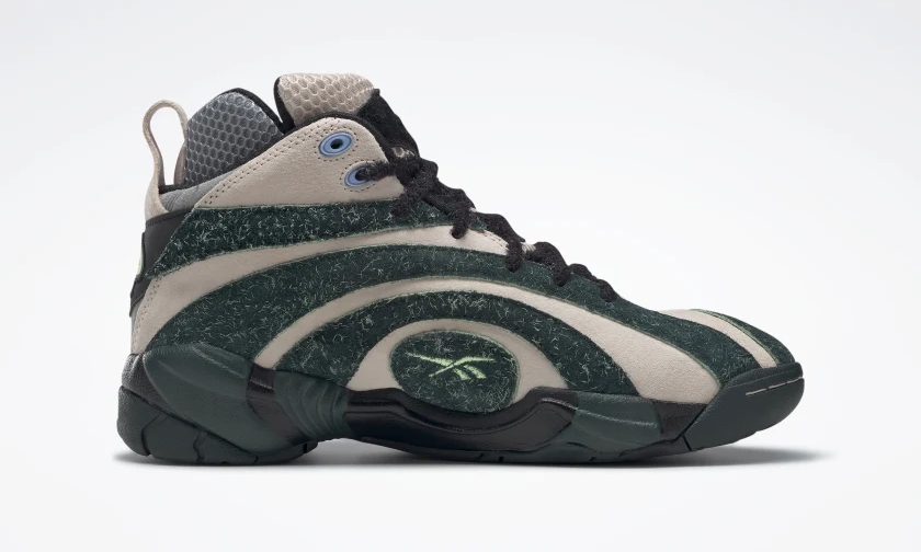 【国内 12/1 発売】BRAIN DEAD × REEBOK SHAQNOSIS “Soft Ecru, Black & Forest” (ブレインデッド リーボック シャックノーシス) [GX9600]