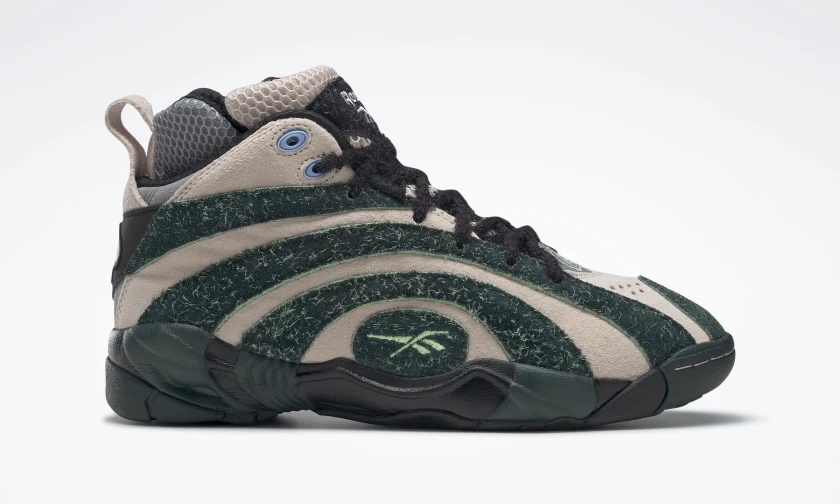 【国内 12/1 発売】BRAIN DEAD × REEBOK SHAQNOSIS “Soft Ecru, Black & Forest” (ブレインデッド リーボック シャックノーシス) [GX9600]