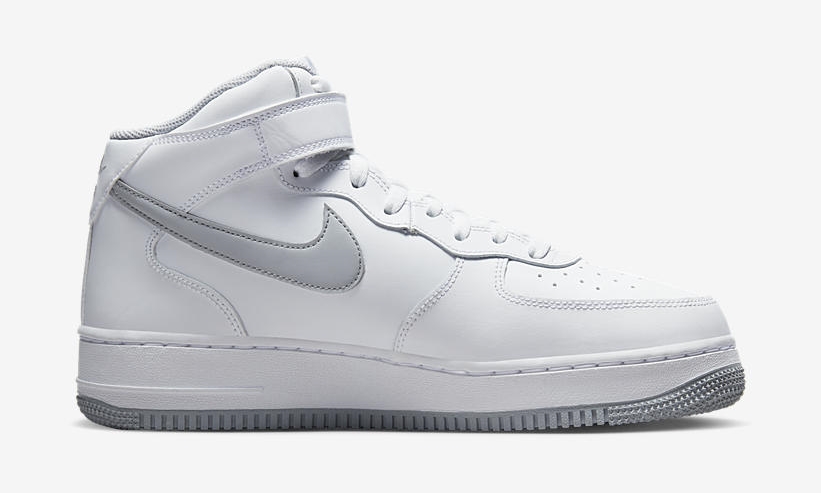 2023年 発売予定！ナイキ エア フォース 1 ミッド “ホワイト/グレー” (NIKE AIR FORCE 1 MID “White/Grey”) [DV0806-100]