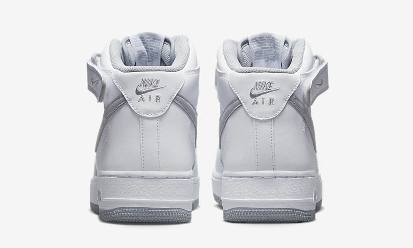 2023年 発売予定！ナイキ エア フォース 1 ミッド “ホワイト/グレー” (NIKE AIR FORCE 1 MID “White/Grey”) [DV0806-100]