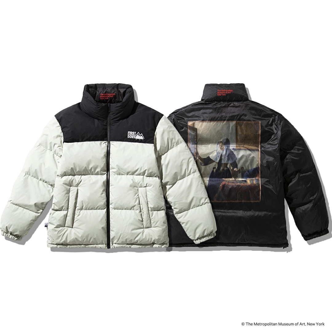 【国内 11/5 発売】メトロポリタン美術館 コラボ第2弾！THE MET × Kinetics × FIRST DOWN BUBBLE DOWN JACKET (ザ メット キネティクス ファーストダウン バブルダウンジャケット)