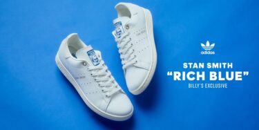 【国内 11/23 発売】BILLY’S × adidas Originals STAN SMITH “RICH BLUE” (ビリーズ アディダス オリジナルス スタンスミス “リッチブルー”)