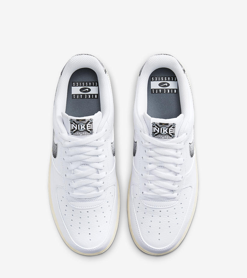 【国内 5/27 発売予定】ナイキ フォース 1 ロー “50イヤーズ オブ ヒップホップ” (NIKE AIR FORCE 1 LOW “50 Years of Hip-Hop”) [DV7183-100]