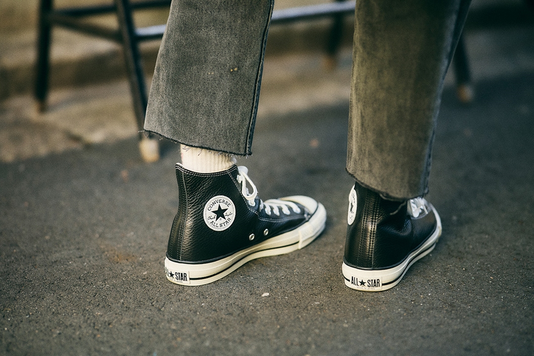 【国内 12/2 発売】姫路レザーを使用した BILLY’S × CONVERSE 別注 LEATHER ALL STAR J HI x E-WAX (ビリーズ コンバース レザー オールスター)