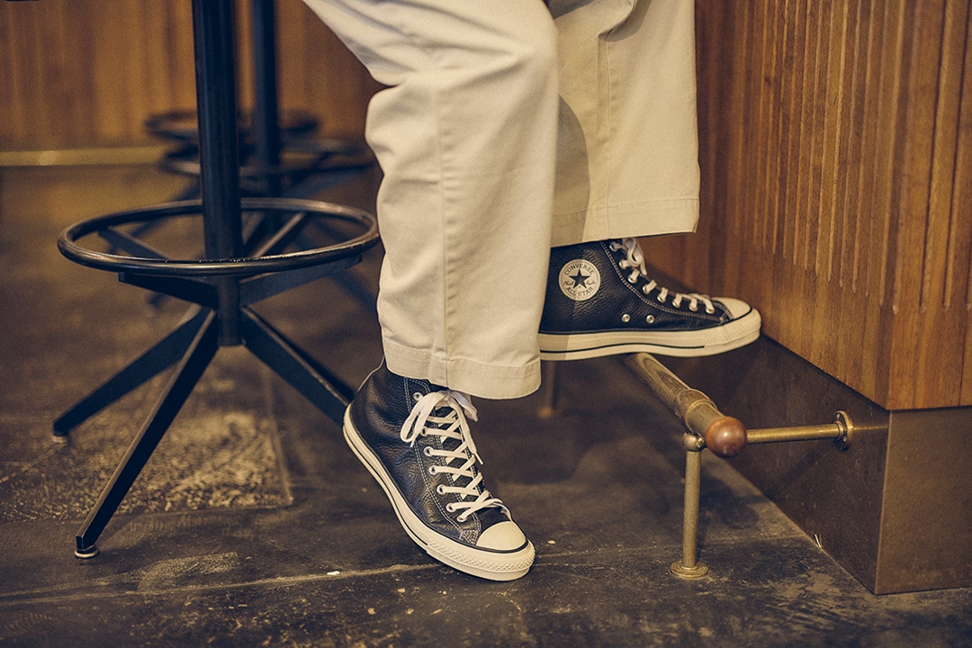 【国内 12/2 発売】姫路レザーを使用した BILLY’S × CONVERSE 別注 LEATHER ALL STAR J HI x E-WAX (ビリーズ コンバース レザー オールスター)