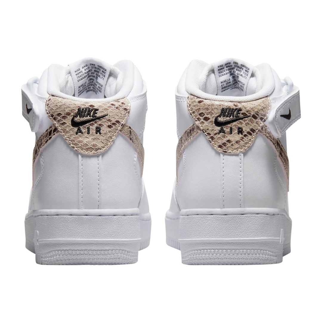 2023年 発売予定！ナイキ エア フォース 1 ミッド ”スネークスキンスウッシュ/ホワイト” (NIKE AIR FORCE 1 MID “Snakeskin Swoosh/White”) [DD9625-101]