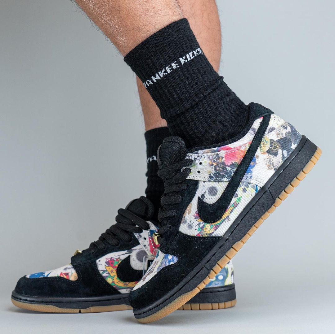 【国内 9/2 発売予定】シュプリーム × ナイキ SB ダンク ロー/ハイ “ラメルジー” (SUPREME NIKE SB DUNK LOW/HIGH 2023 “Rammellzee”) [FD8778-001/FD8779-100]