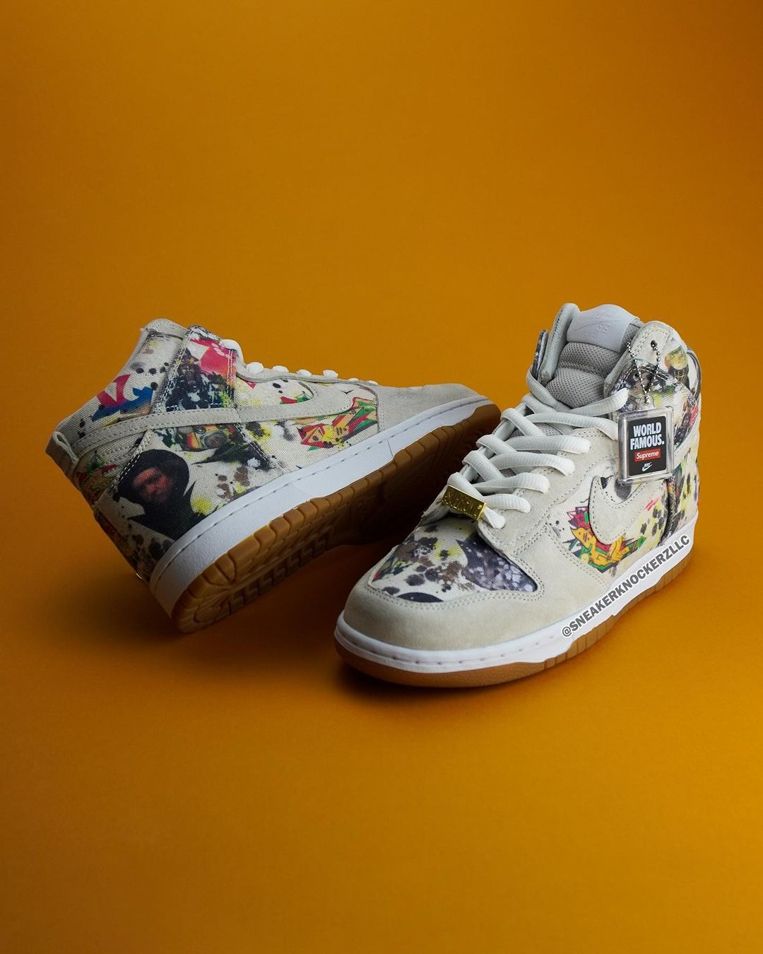 【国内 9/2 発売予定】シュプリーム × ナイキ SB ダンク ロー/ハイ “ラメルジー” (SUPREME NIKE SB DUNK LOW/HIGH 2023 “Rammellzee”) [FD8778-001/FD8779-100]