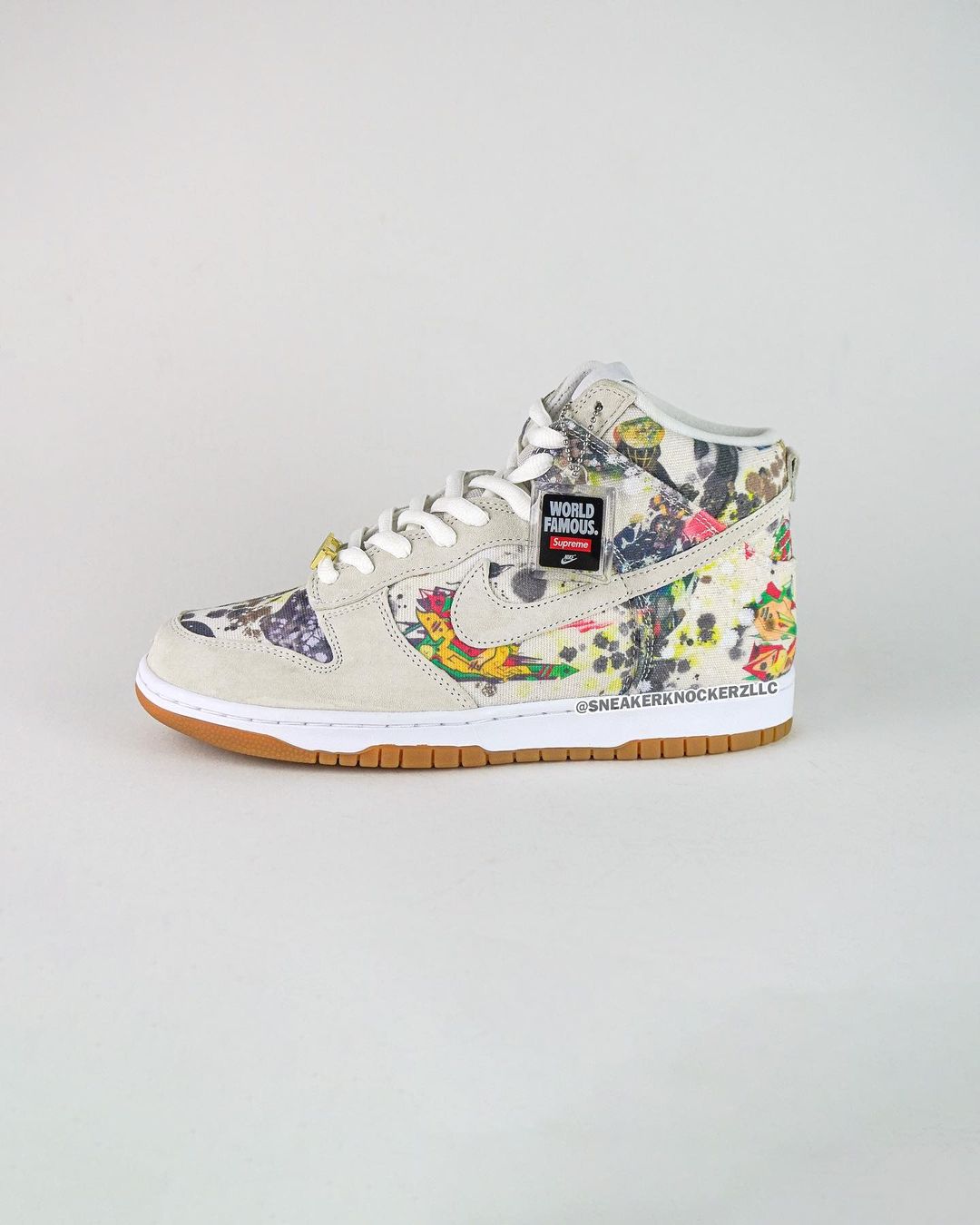 【国内 9/2 発売予定】シュプリーム × ナイキ SB ダンク ロー/ハイ “ラメルジー” (SUPREME NIKE SB DUNK LOW/HIGH 2023 “Rammellzee”) [FD8778-001/FD8779-100]