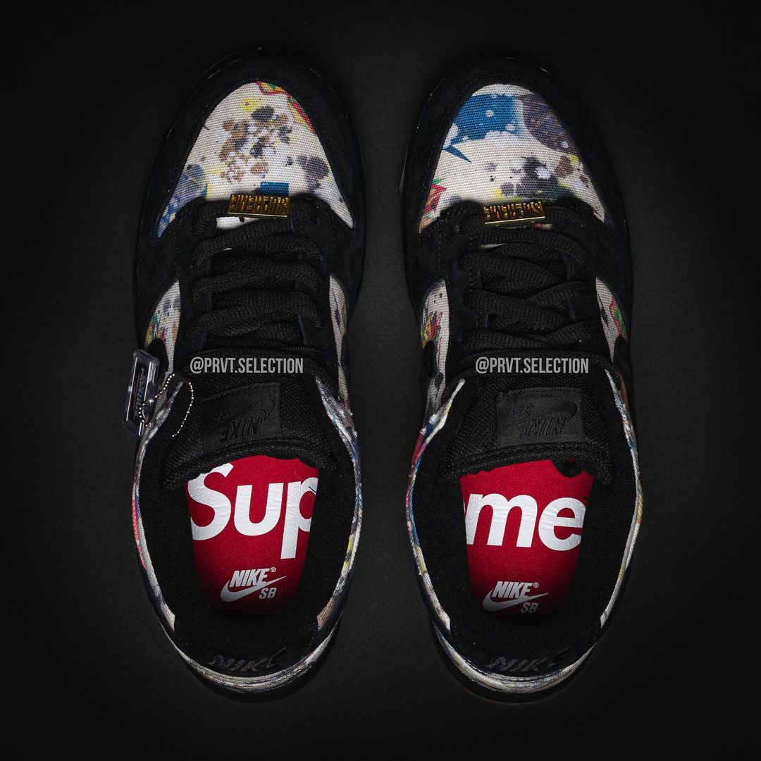 【国内 9/2 発売予定】シュプリーム × ナイキ SB ダンク ロー/ハイ “ラメルジー” (SUPREME NIKE SB DUNK LOW/HIGH 2023 “Rammellzee”) [FD8778-001/FD8779-100]