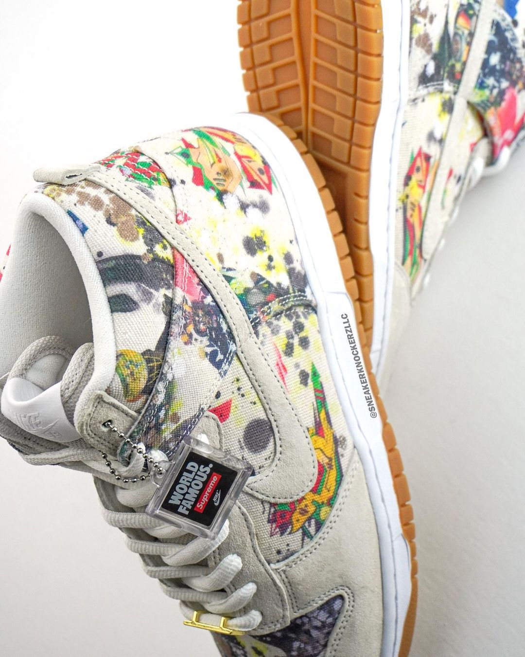 【国内 9/2 発売予定】シュプリーム × ナイキ SB ダンク ロー/ハイ “ラメルジー” (SUPREME NIKE SB DUNK LOW/HIGH 2023 “Rammellzee”) [FD8778-001/FD8779-100]