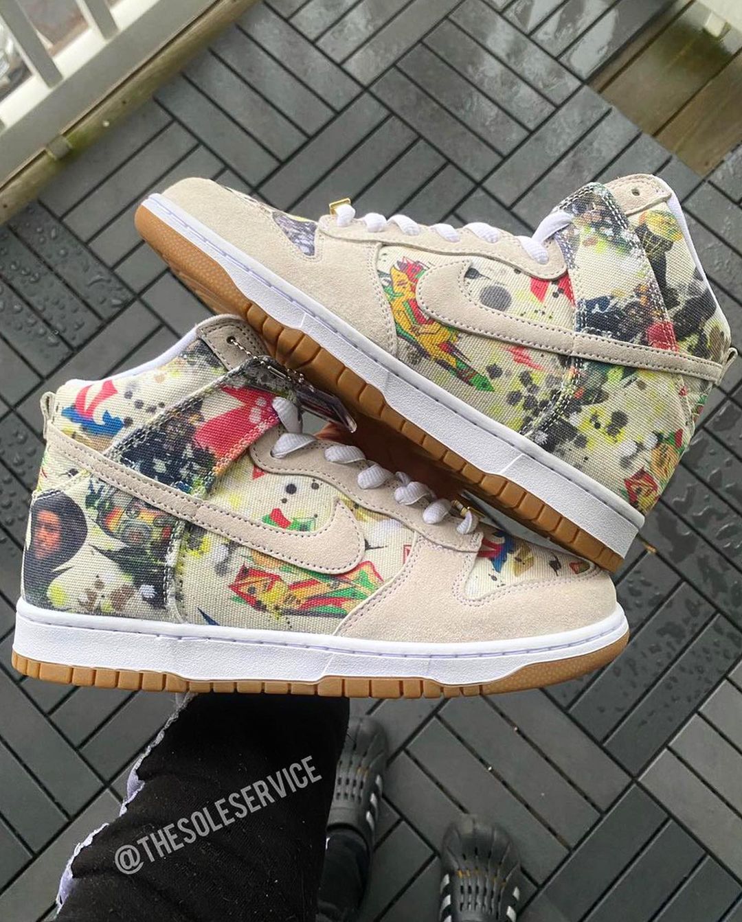 【国内 9/2 発売予定】シュプリーム × ナイキ SB ダンク ロー/ハイ “ラメルジー” (SUPREME NIKE SB DUNK LOW/HIGH 2023 “Rammellzee”) [FD8778-001/FD8779-100]