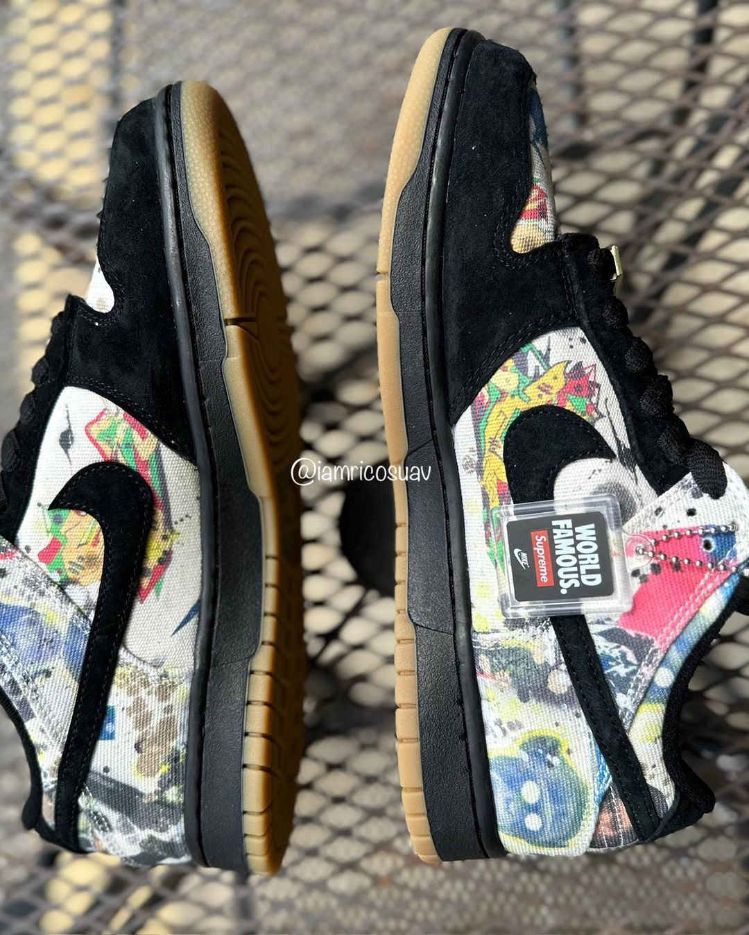 【国内 9/2 発売予定】シュプリーム × ナイキ SB ダンク ロー/ハイ “ラメルジー” (SUPREME NIKE SB DUNK LOW/HIGH 2023 “Rammellzee”) [FD8778-001/FD8779-100]