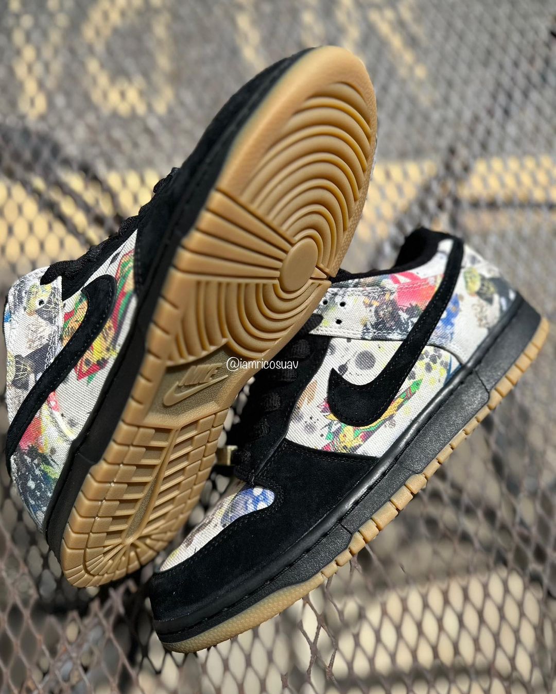 【国内 9/2 発売予定】シュプリーム × ナイキ SB ダンク ロー/ハイ “ラメルジー” (SUPREME NIKE SB DUNK LOW/HIGH 2023 “Rammellzee”) [FD8778-001/FD8779-100]