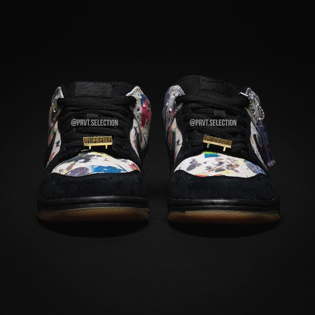 【国内 9/2 発売予定】シュプリーム × ナイキ SB ダンク ロー/ハイ “ラメルジー” (SUPREME NIKE SB DUNK LOW/HIGH 2023 “Rammellzee”) [FD8778-001/FD8779-100]